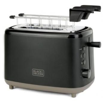 comprar TOSTADOR B&D DOS RANURAS EXTRA ANCHAS BXTOA821E