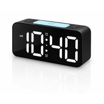 comprar RADIO RELOJ DIGITAL EUROFEST CON CARGA INALAMBRICA