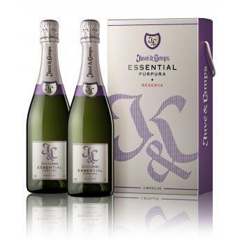 comprar LOTE 2 BOTELLAS CAVA JUVE Y CAMPS CINTA PURPURA ESSENTIAL 