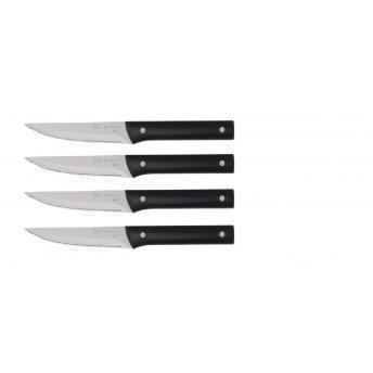comprar SET DE 4 CUCHILLOS CHULETEROS ACERO INOX