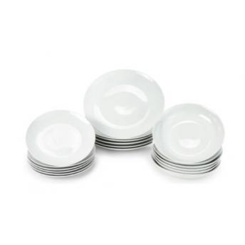 comprar VAJILLA 18 PIEZAS PORCELANA OVAL