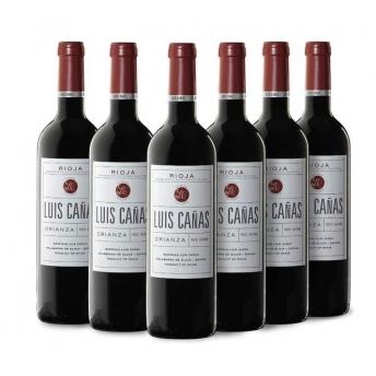 comprar 6 BOTELLAS VINO TINTO LUIS CANAS CRIANZA 75 CL