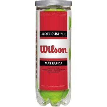 comprar BOTE 3 PELOTAS DE PADEL WILSON 'RUSH 100'